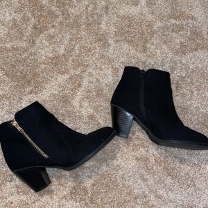 Primark Velvet Black Booties